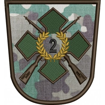 EMBLEMA - Divizia 2 Infanterie Getica  COMBAT NEW
